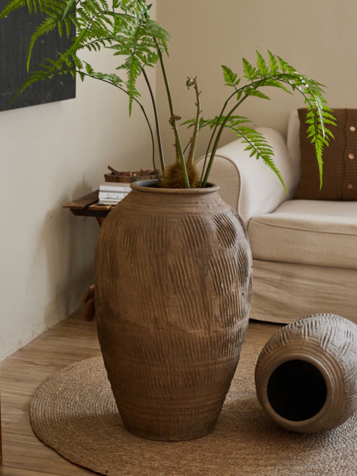 Art Craft Vase - Винтажная большая терракотовая ваза для цветов