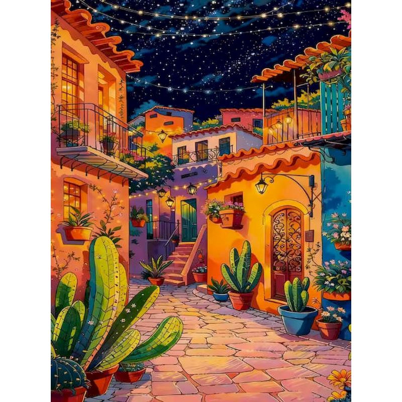 Art Craft Night - Набор для рисования по номерам GATYZTORY