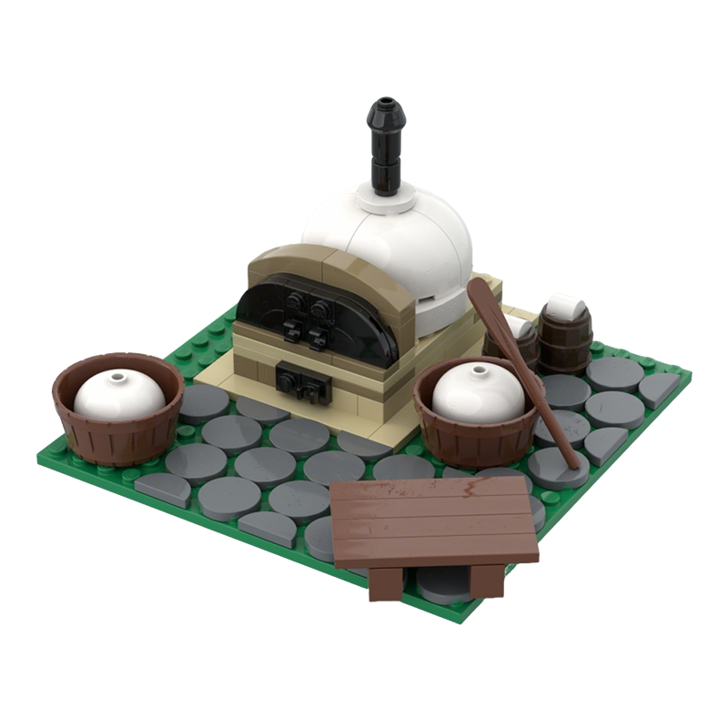 Art Craft Bakery - 115 шт. MOC Набор строительных блоков