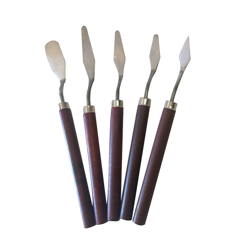 Painting Knife Palette - 5 шт., мастихины из нержавеющей стали