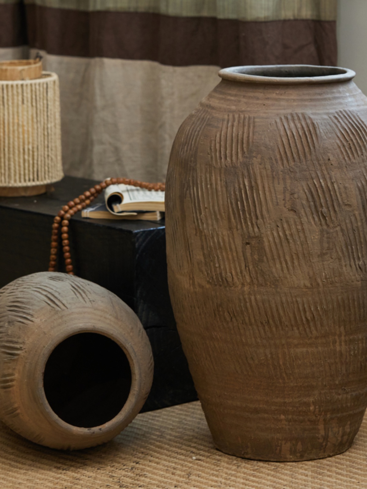 Винтажная большая терракотовая – обзор и цена Art Craft Vase