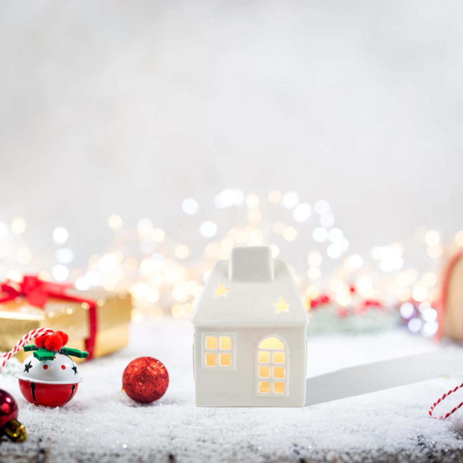 Керамический Рождественский До – обзор и цена Art And Craft For Xmas