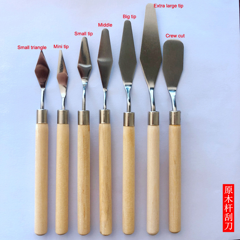 【Happy】Набор из 7 штук: ножи д – обзор и цена Painting Knife Palette