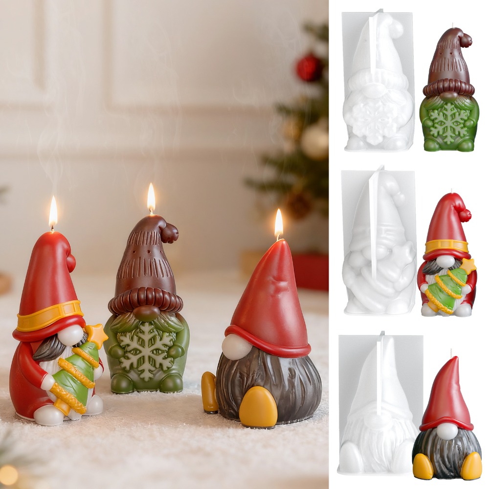 Рождественские гномы, силиконо – обзор и цена Art And Craft For Xmas