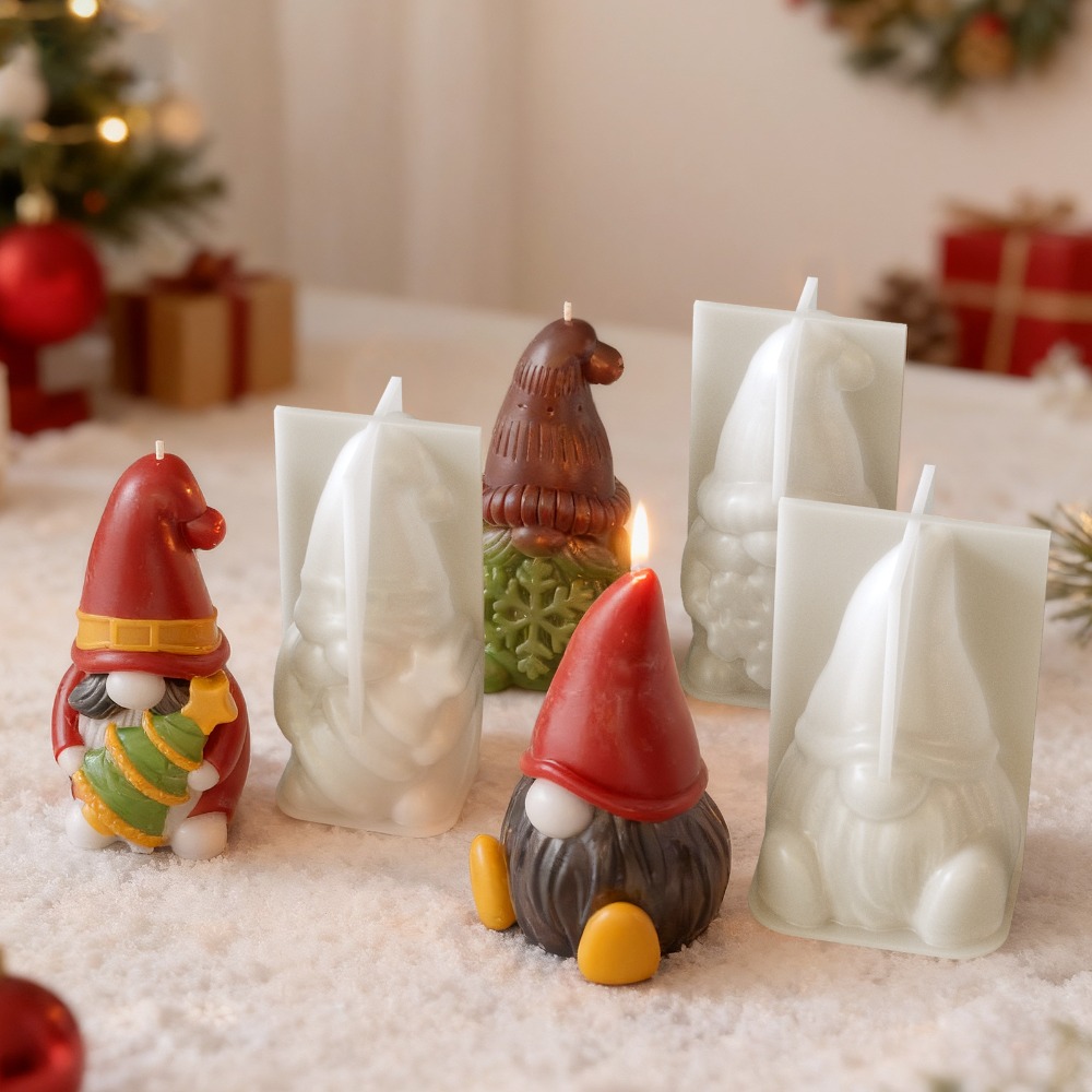 Рождественские гномы, силиконо – обзор и цена Art And Craft For Xmas