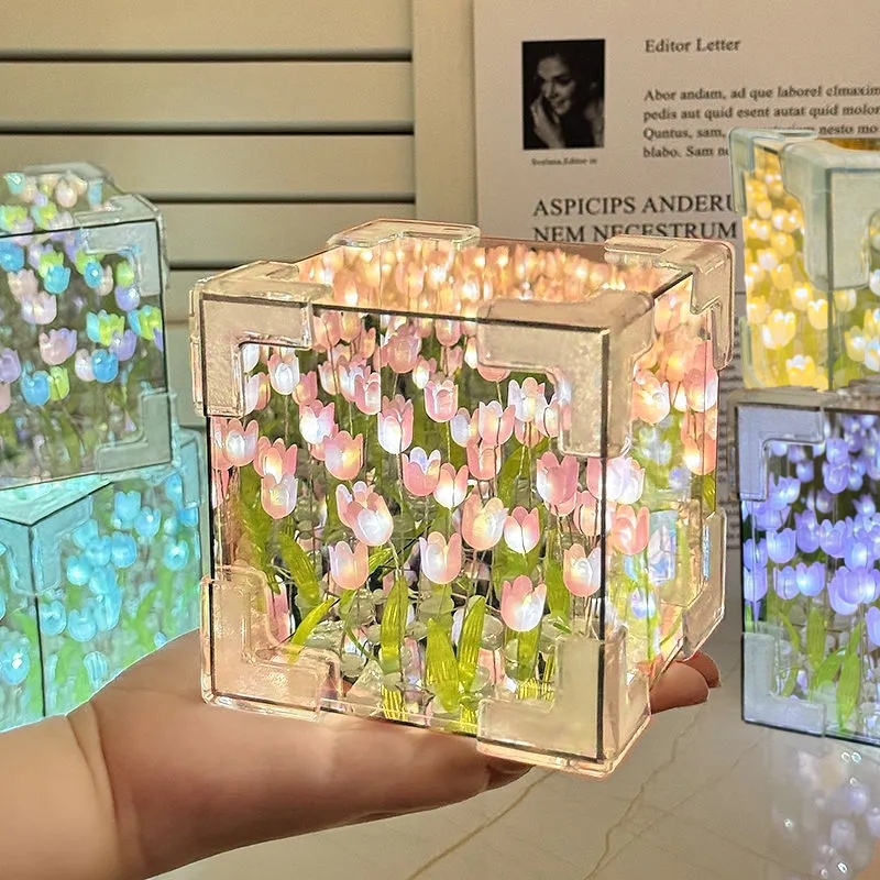 Зеркальная лампа-Тюльпан «сдел – обзор и цена Light Art And Craft