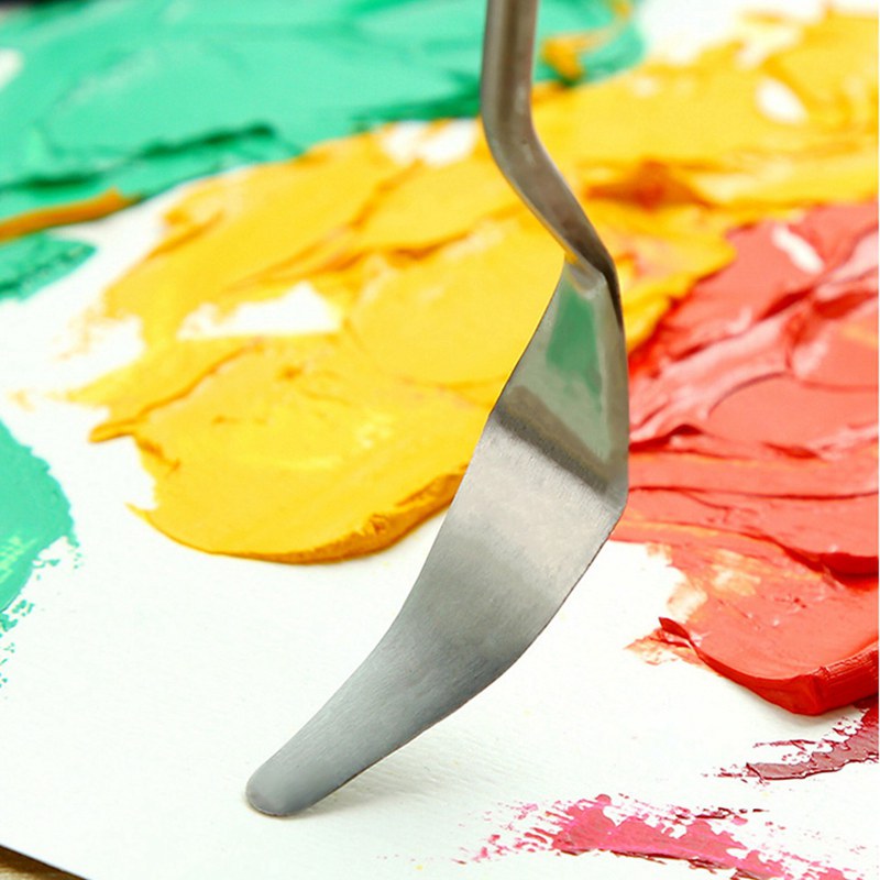 5 шт., мастихины из нержавеюще – обзор и цена Painting Knife Palette
