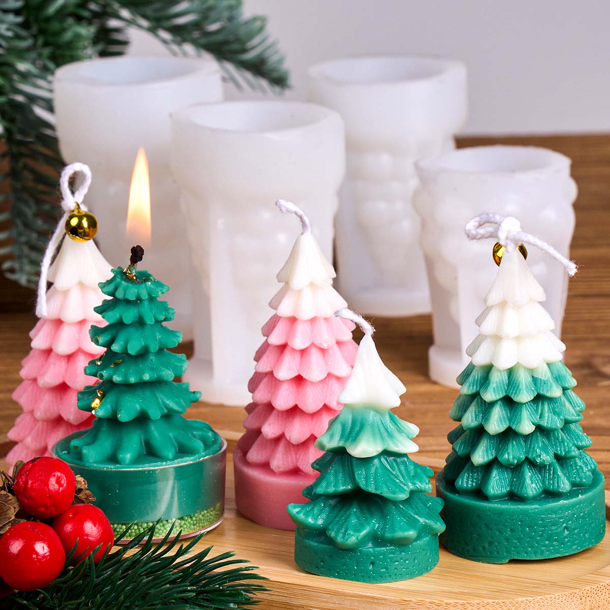 Силиконовая форма для свечей в – обзор и цена Art And Craft For Xmas
